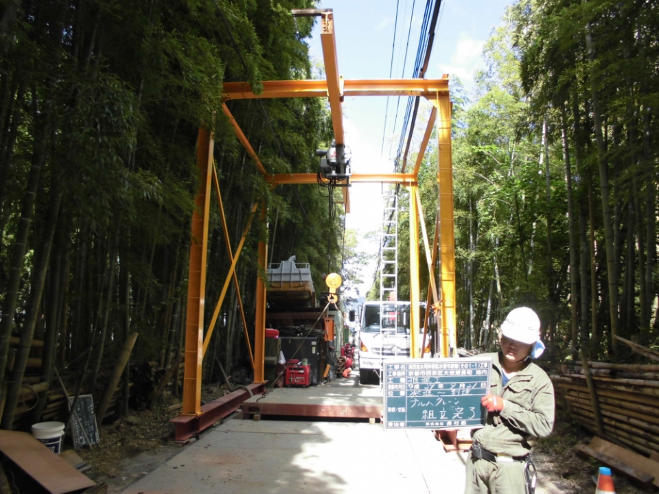 洛西送水用幹線配水管布設替(その1-1)工事　写真3