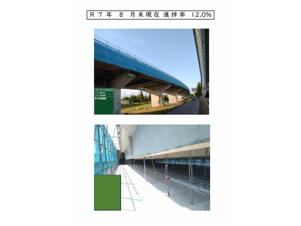 国道161号新庄高架橋他補修工事 写真4