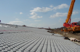 向島地区堤防強化工事 写真1