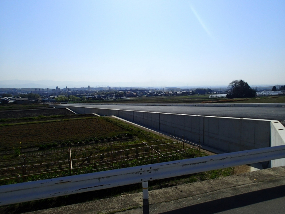 京都第二外環状道路北春日地区進入路整備工事 写真1