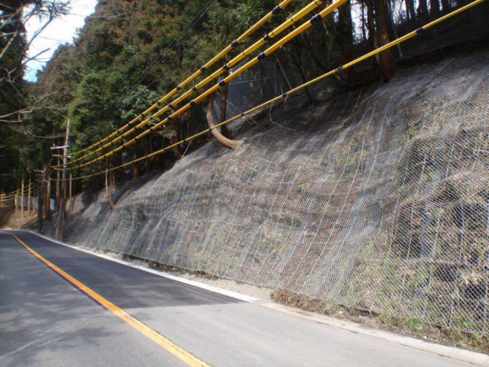 災害防除(国道367号)(その9)工事 写真1