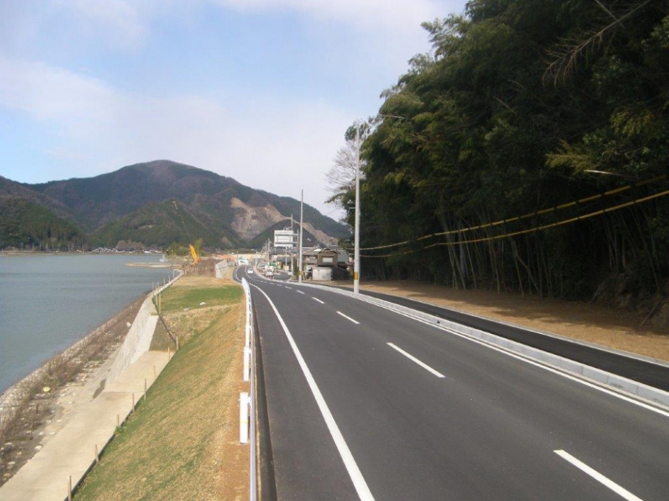 中山地区道路改良他工事　写真1