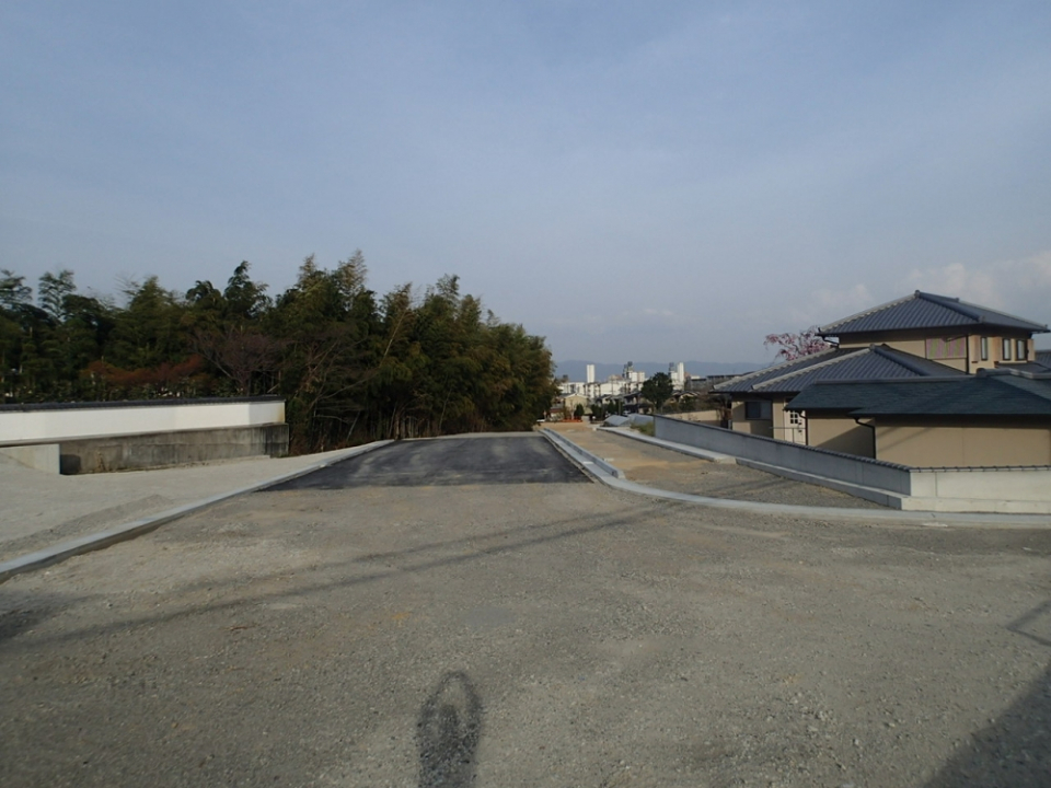 京都第二外環状道路北春日地区進入路整備工事 写真2