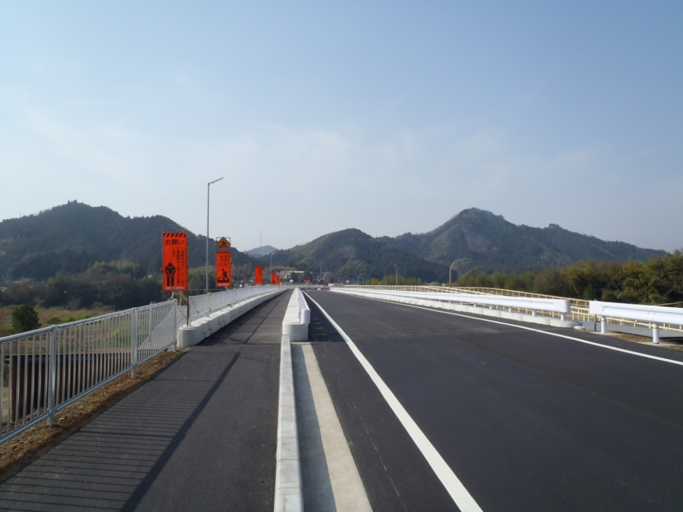 大雲橋迂回路設置工事 写真2
