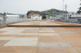 国道9号園部仮橋架設工事 写真2
