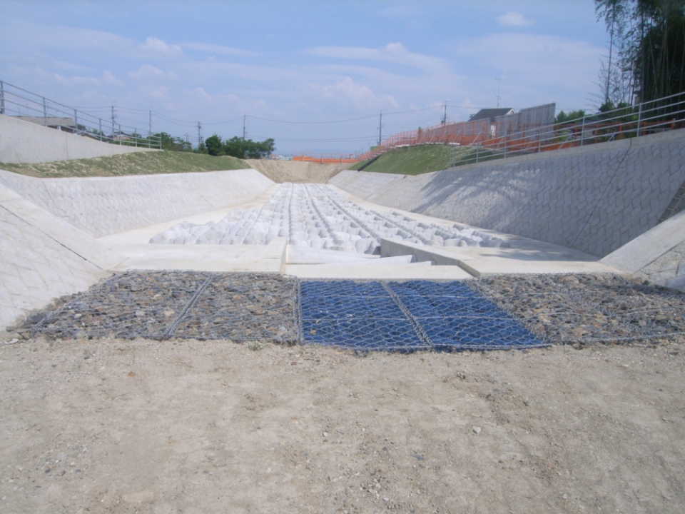 京都第二外環状道路 小泉川中流部付替工事 写真3