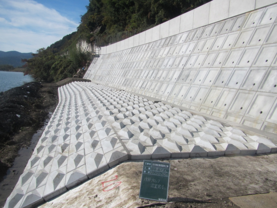 大川地区築堤護岸工事 写真3