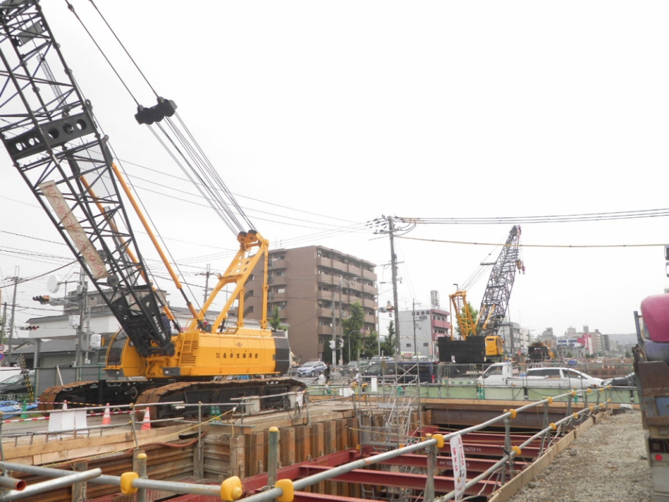 国道9号京都西共同溝五条御前地区工事　写真3