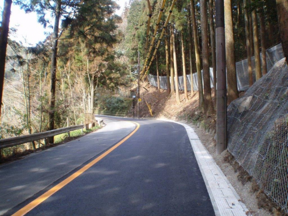 災害防除(国道367号)(その9)工事 写真3