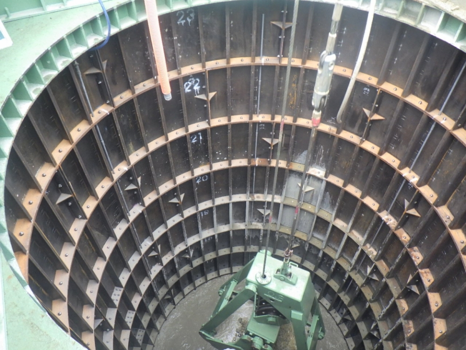 桂川右岸流域下水道幹線管渠工事(雨水南幹線五間堀川5接続施設その1) 写真3