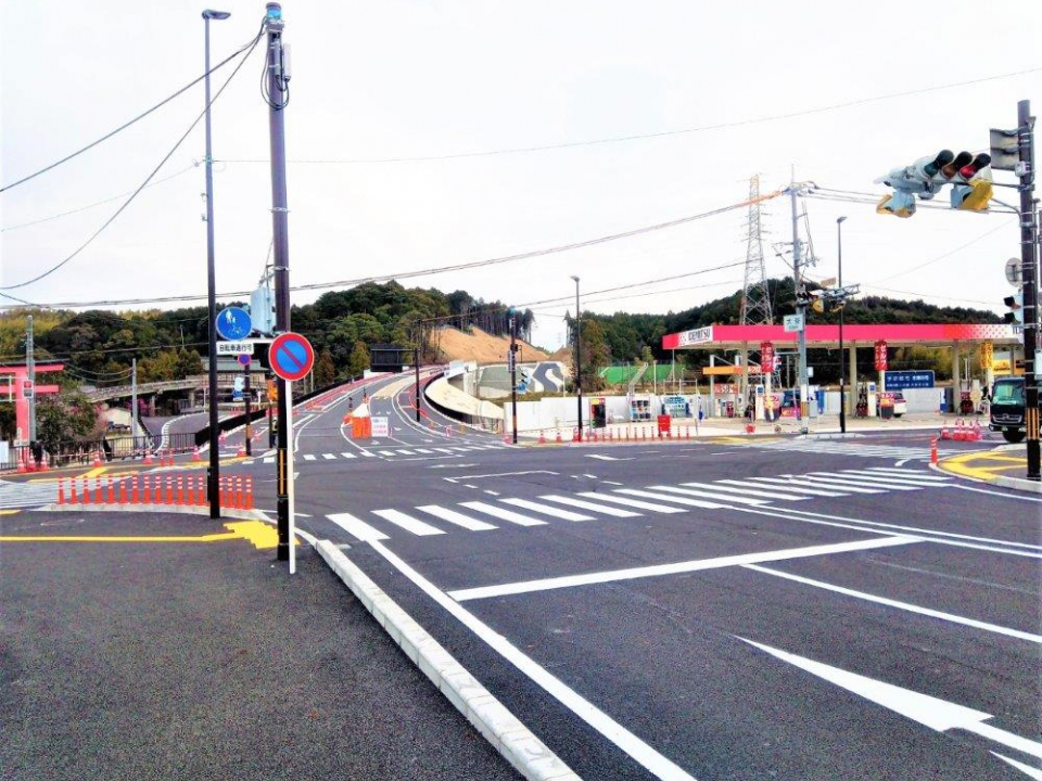 木津東バイパス大谷交差点改良工事 写真3