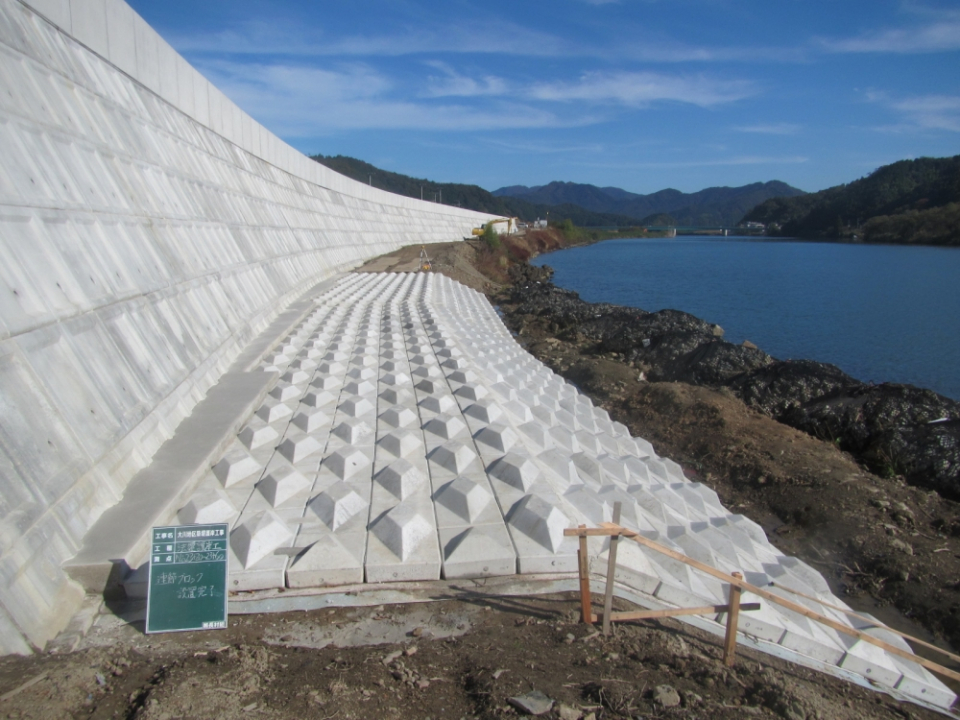 大川地区築堤護岸工事 写真4