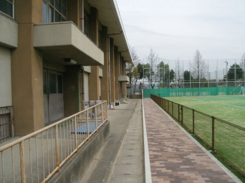 京都市立神川中学校拡張敷地造成工事 写真4