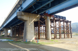 大雲橋迂回路設置工事 写真4
