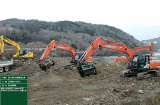 天ヶ瀬ダム堆砂撤去工事 写真6