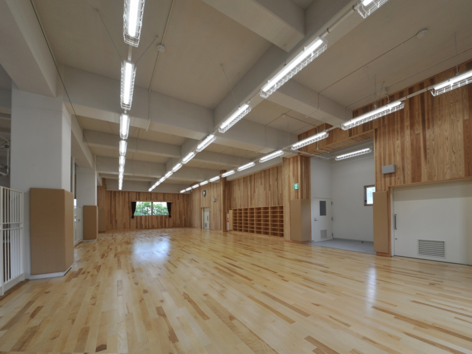 京都市立醍醐中学校体育館・テニスコート複合施設 写真7