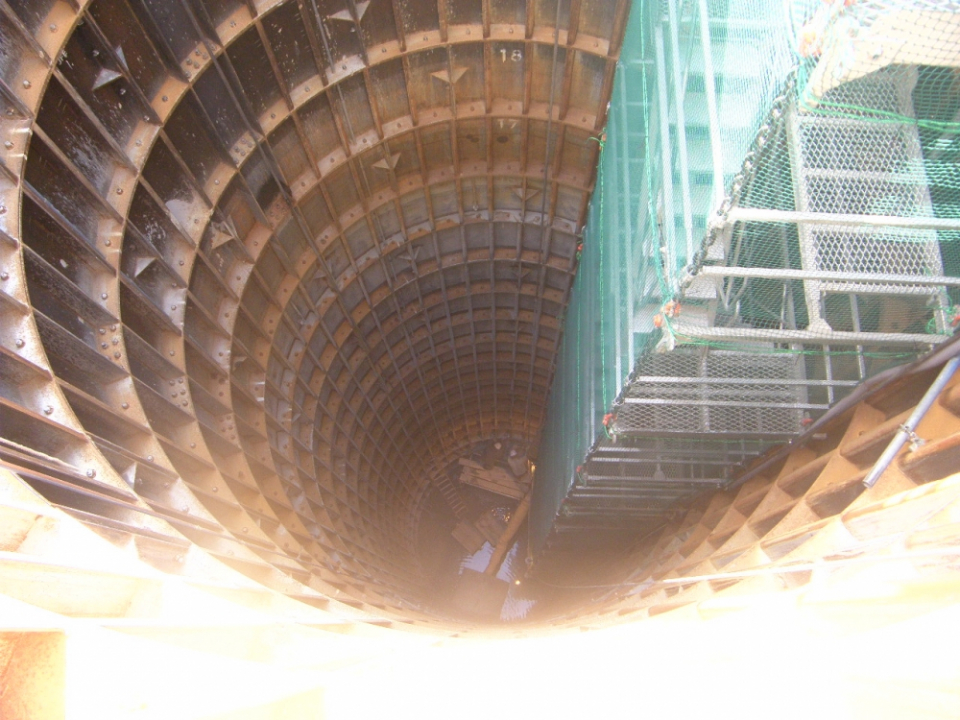 桂川右岸流域下水道幹線管渠工事(雨水南幹線五間堀川5接続施設その1) 写真7