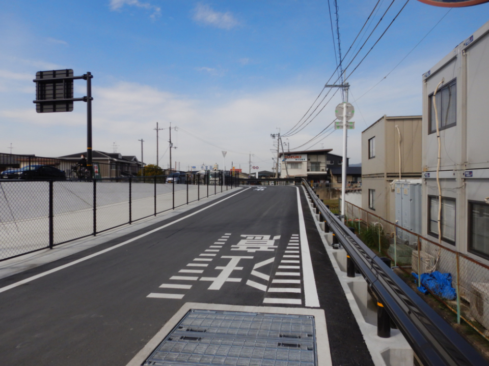 木津東バイパス大谷交差点改良工事 写真8