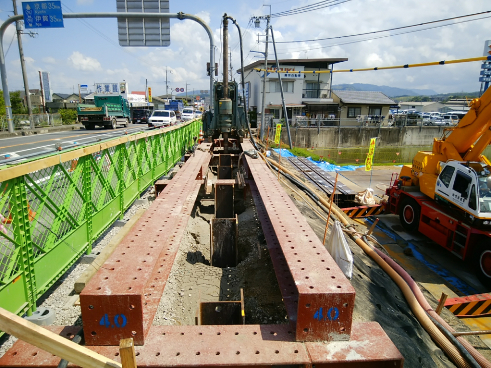 木津東バイパス大谷交差点改良工事 写真10