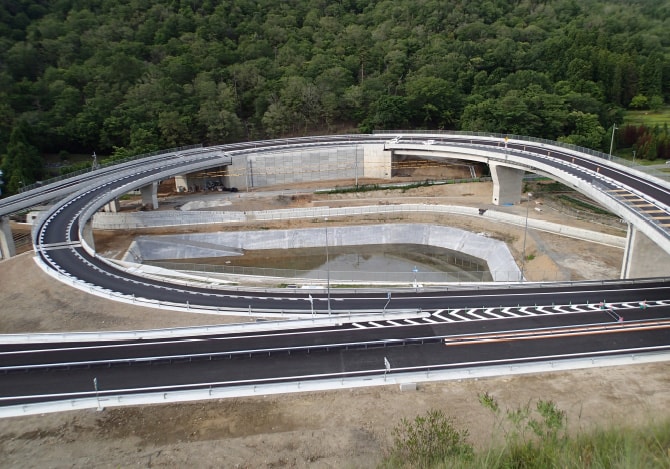 長村組が携わった道路