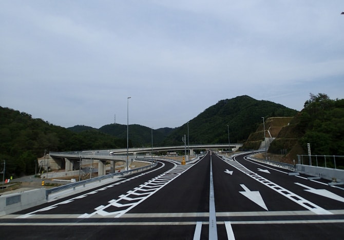 長村組が携わった道路